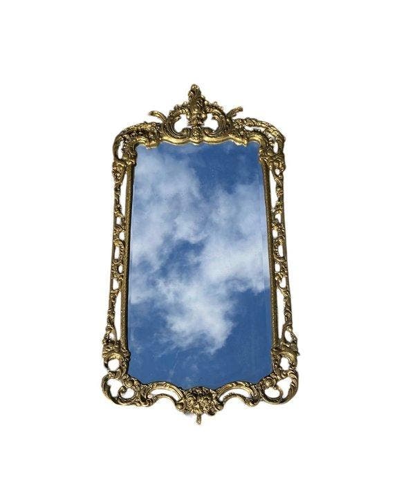 Spiegel - Glas, Brons, Antiek en Kunst, Curiosa en Brocante