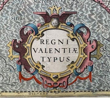 Spanje - Valencia; G. Mercator/H. Hondius - Regni Valentiae, Nieuw