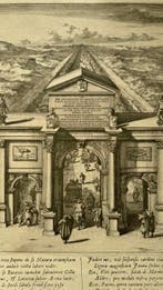 Romeyn De Hooghe (1645-1708) - Strada di pietra dallAia a