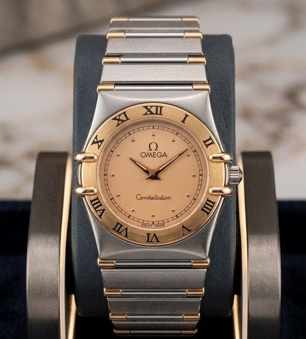 Omega - Constellation 18K Gold & Stainless Steel Ladies, Bijoux, Sacs & Beauté, Montres | Hommes
