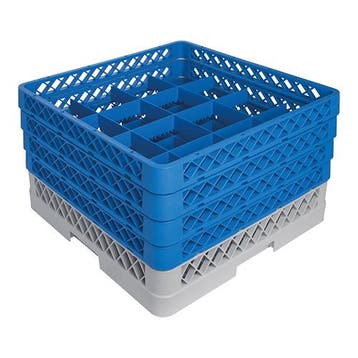 Bekerglazenkorf 3x CR 16 + 1x CR 0 | Ø11,2x24(h)cm |, Verzenden