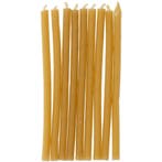 Gele Kaarsen 10cm 24st, Verzenden, Nieuw