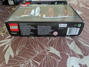 Lego Set - 21043 - Architecture - San Francisco, Nieuw