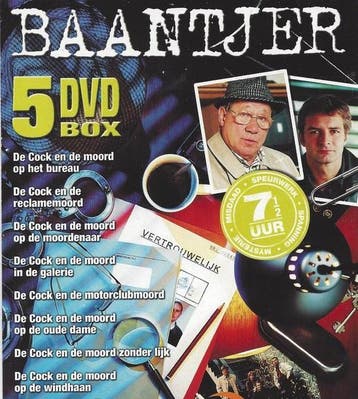 Baantjer Dossier 1 t/m 10 (5 Dvd Box), Verzenden