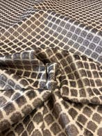 Prachtig jacquardfluweel met een klein, regelmatig, Antiek en Kunst