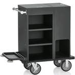 Huishoudwagen | Aluminium | 3 Niveaus | Wielen (Geremd) |, Zakelijke goederen, Verzenden, Nieuw in verpakking