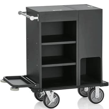 Huishoudwagen | Aluminium | 3 Niveaus | Wielen (Geremd) |, Zakelijke goederen, Verzenden, Nieuw in verpakking