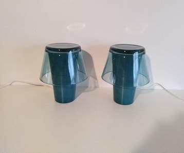 IKEA - Helena Svensson - Lampe de table (2) - Gavik - Verre