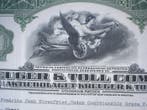 Zweden. Krueger & Toll Stock Certificate 100$, 1929, Antiek en Kunst