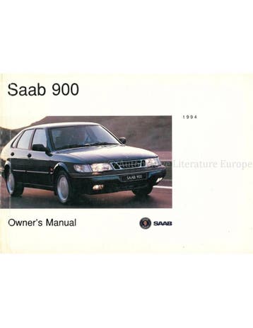 1994 SAAB 900 INSTRUCTIEBOEKJE ENGELS, Ophalen of Verzenden