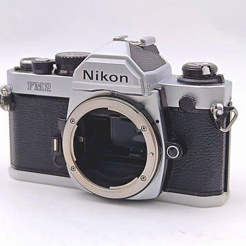 Nikon NEW FM2 SLR Film Camera, Silver, Works Well Caméra, Nieuw