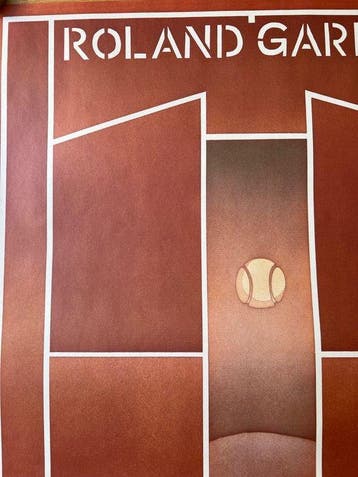 folon jean - roland garros 1982