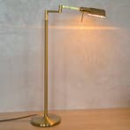 B+M Leuchten – Schwenkarm Stehleuchte – Messing-Design -