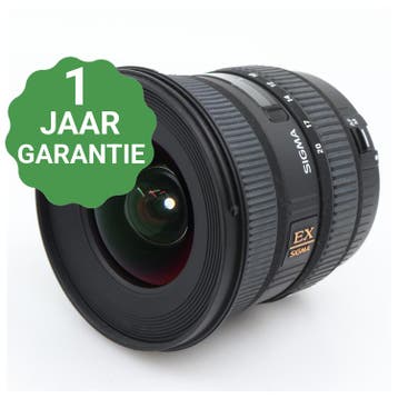 Sigma 10-20mm f/4-5.6 EX DC HSM Canon | Tweedehands, Verzenden, Zo goed als nieuw