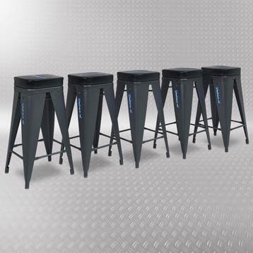 Datona Werkplaatskruk - 5 stuks - Datona - Zwart, Ophalen of Verzenden, Nieuw