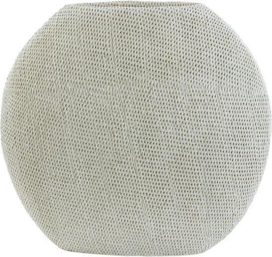2dekans | Light & Living Vaas Mashaba - Zand -, Maison & Meubles, Accessoires pour la Maison | Vases, Enlèvement ou Envoi
