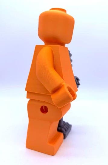 Beeldje - Anatomy of a Minifigure – Half-Skeleton Edition, Nieuw