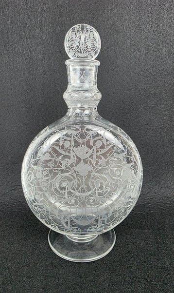 Baccarat - Fles - Kristal - Michel Ange, Antiek en Kunst