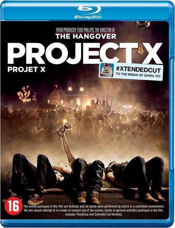 Project X (blu-ray tweedehands film), Ophalen of Verzenden