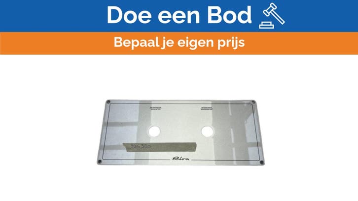 Bieden: Riva Iseo 27 silver main battery switch panel for s, Sports nautiques & Bateaux, Accessoires navigation, Enlèvement ou Envoi