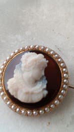 Bijou broche - 18 carats Or jaune, Or rose, Bijoux, Sacs & Beauté