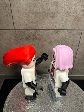 Lego Minifiguur - Custom Item - XL 23cm - Team Rocket Jessie