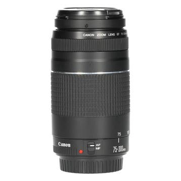 Canon EF 75-300mm f/4-5.6 III met garantie, Ophalen of Verzenden