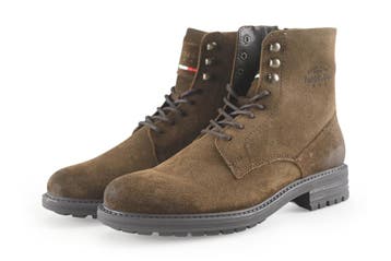 Pantofola dOro Veterboots in maat 40 Bruin, Bruin, Verzenden, Boots, Zo goed als nieuw
