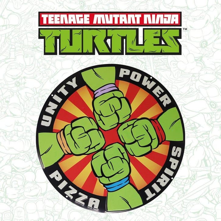 Teenage Mutant Ninja Turtles Tin Sign Pizza Power, Verzamelen, Film en Tv, Nieuw, Ophalen of Verzenden