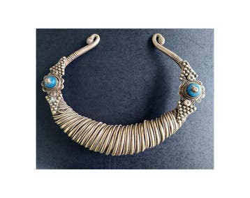 Turquoise - Zilver - Torc - Draaimoment