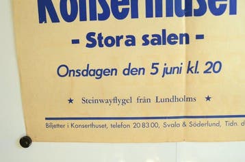 aucun - Idlaflickorna - Stockholms Festspel - affiche