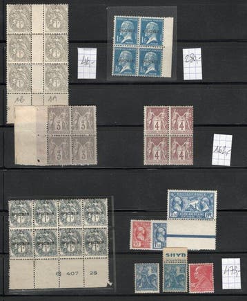 Frankrijk - +1900€ cataloguswaarde van Franse postzegels,, Gestempeld