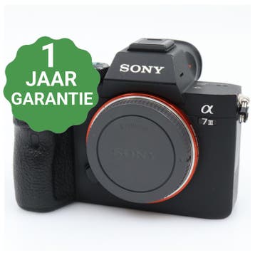 10% korting | Sony A7 III body | Tweedehands, Audio, Tv en Foto, Verzenden, Zo goed als nieuw, Sony