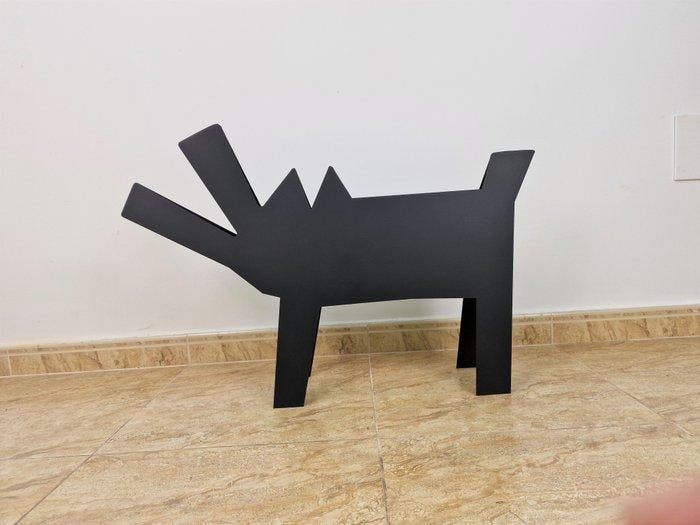 José Soler Art - The Dog KH. Black, Antiek en Kunst, Kunst | Schilderijen | Modern