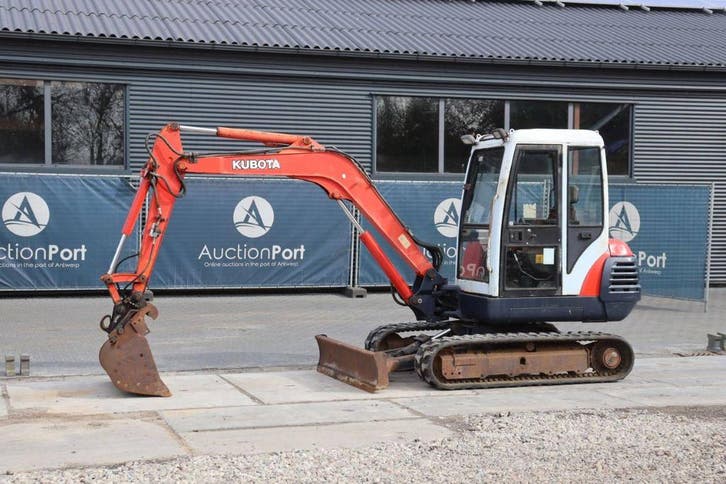 Veiling: Rupsgraafmachine Kubota Diesel, Zakelijke goederen, Machines en Bouw | Kranen en Graafmachines, Ophalen