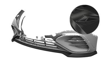 Cupspoiler voor Mercedes-Benz EQE V295 AMG / AMG-Line CSL828, Verzenden, Nieuw