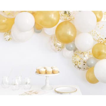 Ballonnenboog Zelf Maken Set Goud, Verzenden, Nieuw