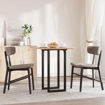 Eettafelpoten O-frame: creeer je eigen unieke industriele..., Tafelpoot, Minder dan 50 cm, Verzenden, Minder dan 50 cm