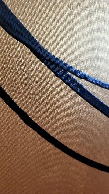 Lyora Art - Traces in Suspension #002 (XL) Acrylic painting