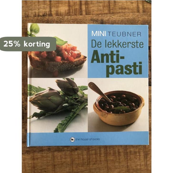 De lekkerste Anti-pasti - Teubner 9789051084658 Teubner, Livres, Livres Autre, Envoi