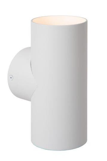 Lucide BONDI - Wandspot - 2xGU10 - Wit -, Maison & Meubles, Verzenden