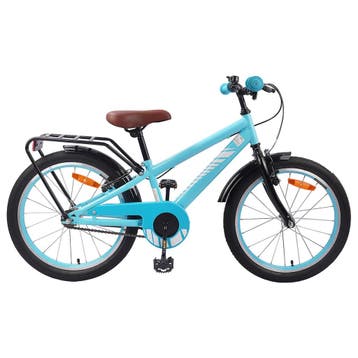 vidaXL Kinderfiets 18 Inch voor 5-7 jaar oud Lichtblauw, Verzenden, Nieuw