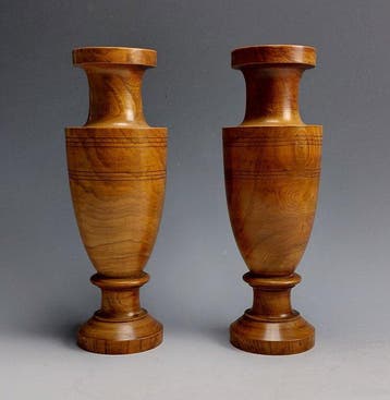 Vaas (2) - Teak - Siervazen