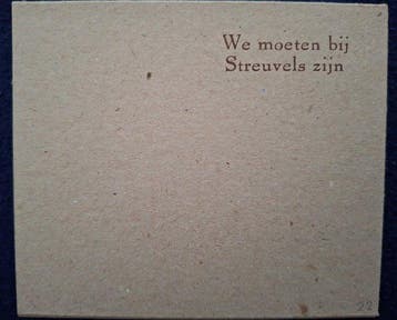 Hugo Claus - We moeten bij Streuvels zijn - 2018