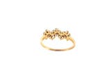 Ring - 19.2 kt. Geel goud - diamant en saffier, Handtassen en Accessoires, Ringen, Nieuw