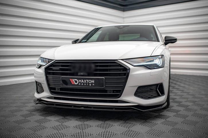 Front Splitter V.3 voor Audi A6 C8 Standaard, Autos : Divers, Tuning & Styling, Enlèvement ou Envoi