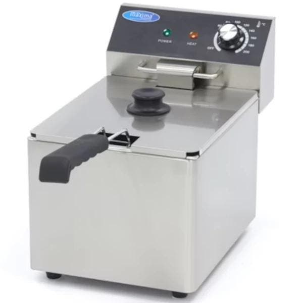 Friteuse | Elektrisch | 8L | 50°C/200°C | 3.25kW (230V) |, Articles professionnels, Horeca | Équipement de cuisine, Envoi