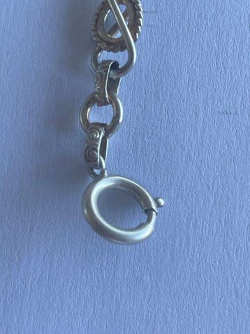 Corrente em prata - Para relógio de bolso - 1850-1900