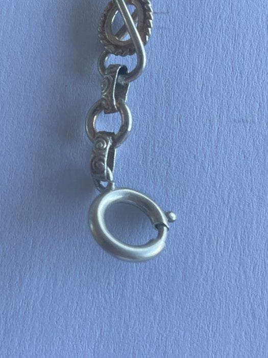 Corrente em prata - Para relógio de bolso - 1850-1900, Bijoux, Sacs & Beauté, Montres | Hommes