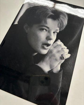 Roger Fritz (1936-2021) - Romy Schneider (Café 2), Paris